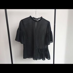 H&M Holiday Blouse